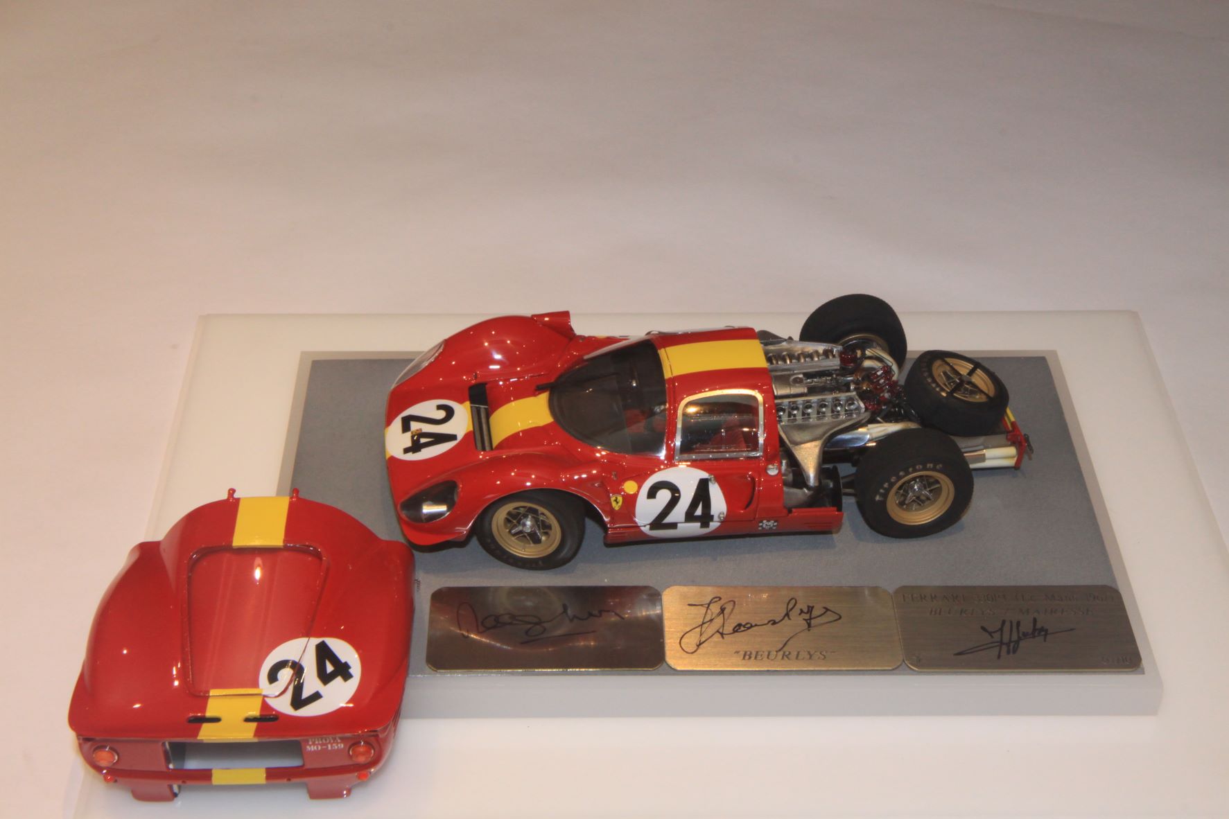 F. Suber : Ferrari 330 P4 Le Mans 1967 - 1/24 scale --> RESERVED